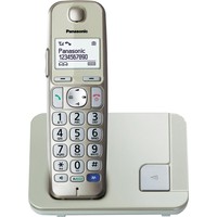 KX-TGE210PDN, Panasonic DECT1,8" LCD nagy betűk, nagy gombok. hallókészkomp. 150 szám.